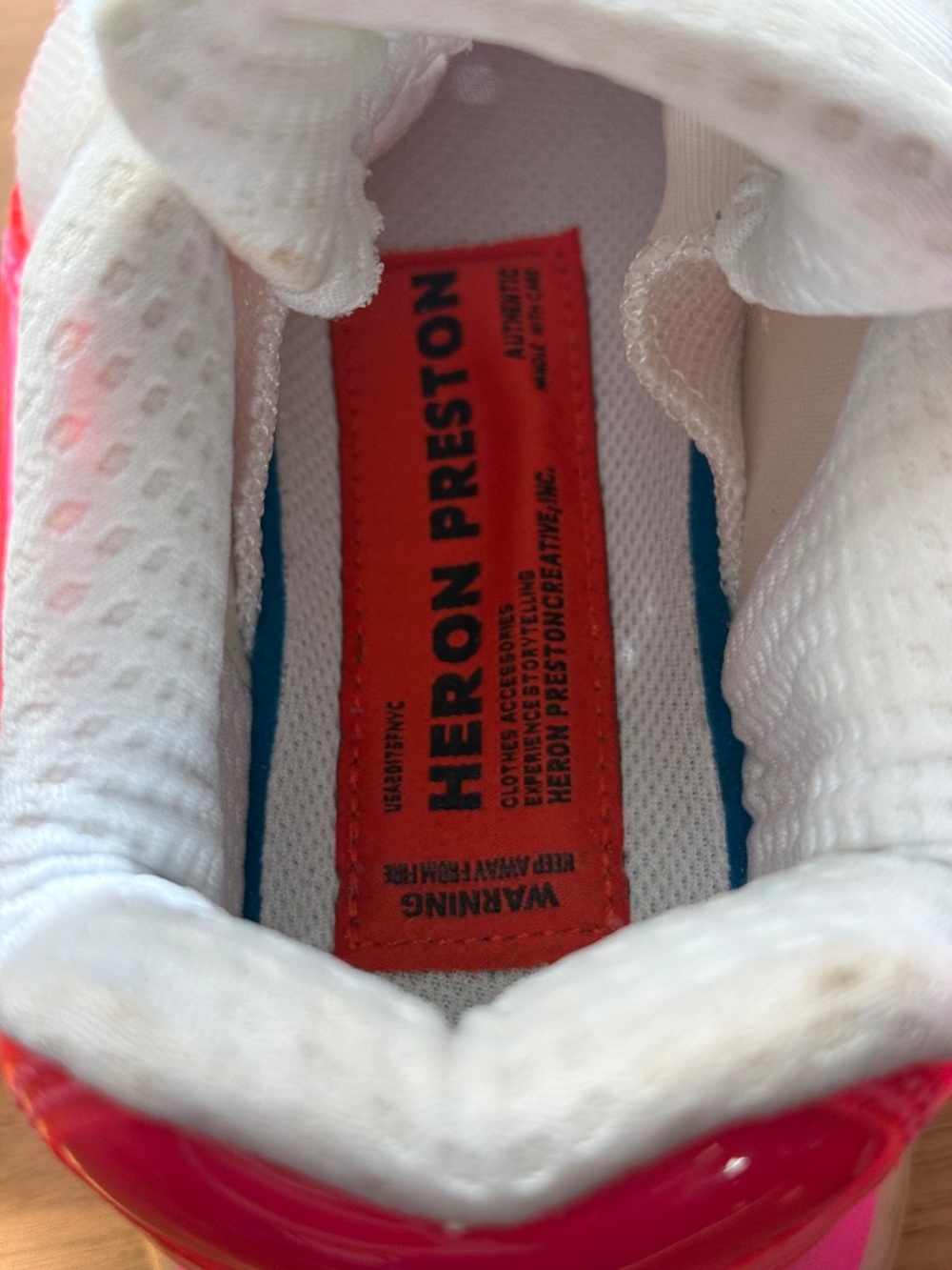 RARE Nike x Heron Preston Collab Air Max 720 Hyper Pink CK9761-997 Men’s 8.5 - Picture 9 of 16